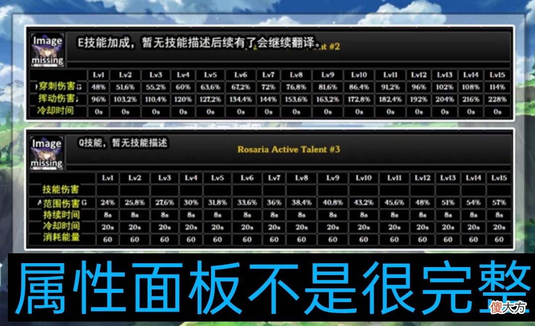 【游戏迷】《原神》外服“内鬼”又来了？4星冰元素罗莎莉亚各项数据被曝光