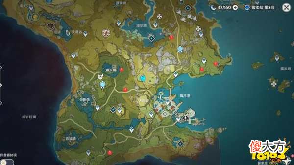 【游戏世界】原神璃月沙神像后面宝箱在哪璃月沙神像后面宝箱攻略