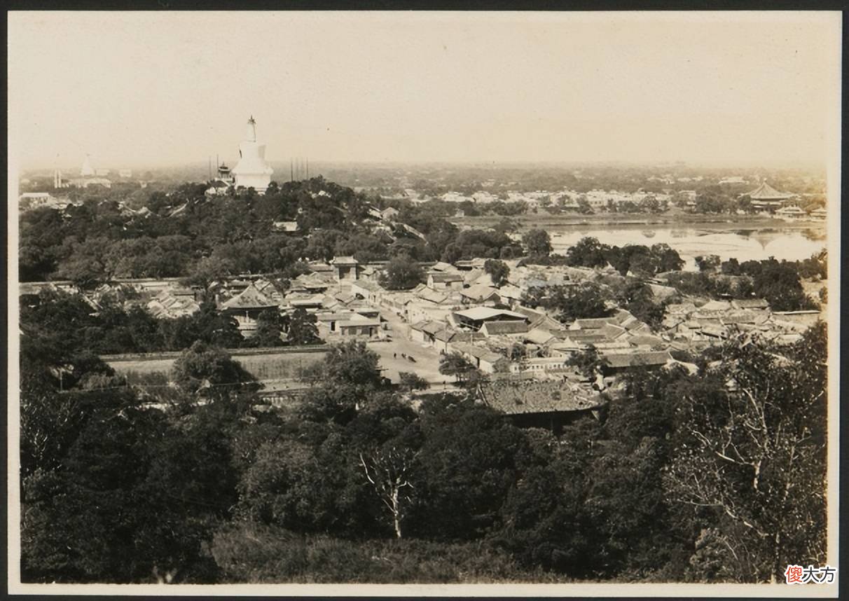 【爱历史】围观一些老照片记录了北京的老建筑和人民生活