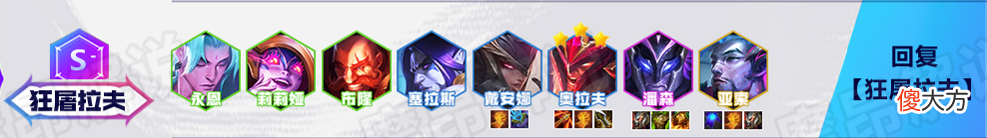 【游戏迷】云顶：隐秘S级「狂屠拉夫」，屠龙者永不为奴，同行少，登顶率高