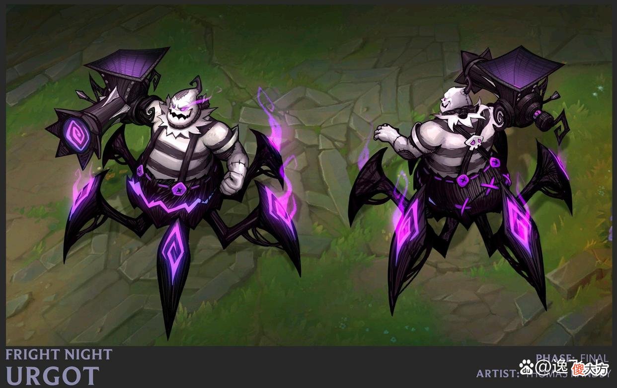 【游戏迷】新皮肤哥特奇妙夜与全球总决赛阿兹尔信息汇总(多图预警)