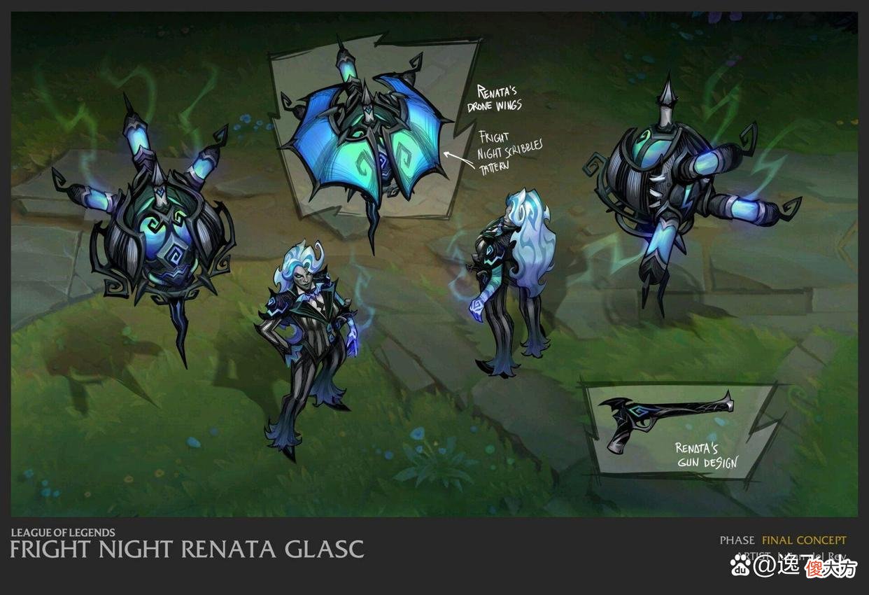 【游戏迷】新皮肤哥特奇妙夜与全球总决赛阿兹尔信息汇总(多图预警)